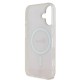 Apple iPhone 16 Kılıf Guess Orjinal Lisanslı Magsafe Şarj Özellikli Yazı Logolu 4G Desenli Kapak Apple iPhone 16 Kılıf Guess Orjinal Lisanslı Magsafe Şarj Özellikli Yazı Logolu 4G Desenli Kapak