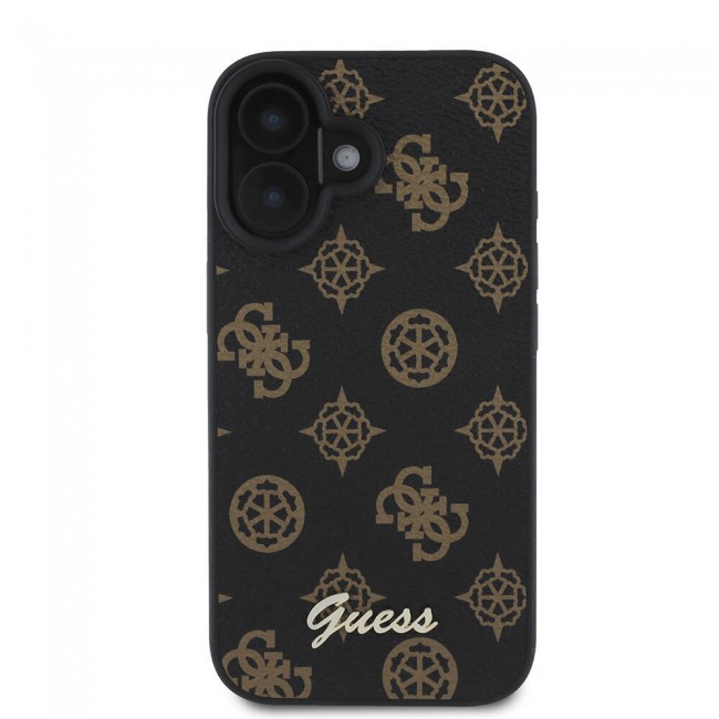 Apple iPhone 16 Kılıf Guess Orjinal Lisanslı Magsafe Şarj Özellikli Yazı Logolu Peony Kapak Apple iPhone 16 Kılıf Guess Orjinal Lisanslı Magsafe Şarj Özellikli Yazı Logolu Peony Kapak
