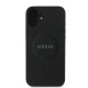Apple iPhone 16 Kılıf Guess Orjinal Lisanslı Magsafe Şarj Özellikli Yazı Logolu Saffiano Classic Kapak Apple iPhone 16 Kılıf Guess Orjinal Lisanslı Magsafe Şarj Özellikli Yazı Logolu Saffiano Classic Kapak