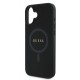 Apple iPhone 16 Kılıf Guess Orjinal Lisanslı Magsafe Şarj Özellikli Yazı Logolu Saffiano Classic Kapak Apple iPhone 16 Kılıf Guess Orjinal Lisanslı Magsafe Şarj Özellikli Yazı Logolu Saffiano Classic Kapak
