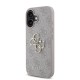 Apple iPhone 16 Kılıf Guess Orjinal Lisanslı PU Deri 4G Desenli Metal Büyük 4G ve Yazı Logolu Kapak Apple iPhone 16 Kılıf Guess Orjinal Lisanslı PU Deri 4G Desenli Metal Büyük 4G ve Yazı Logolu Kapak