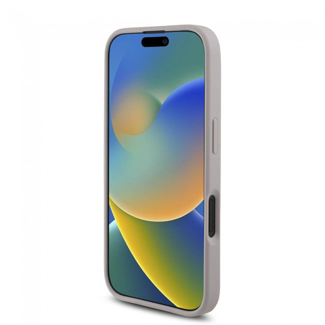 Apple iPhone 16 Kılıf Guess Orjinal Lisanslı PU Deri 4G Desenli Metal Büyük 4G ve Yazı Logolu Kapak Apple iPhone 16 Kılıf Guess Orjinal Lisanslı PU Deri 4G Desenli Metal Büyük 4G ve Yazı Logolu Kapak