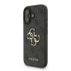 Apple iPhone 16 Kılıf Guess Orjinal Lisanslı PU Deri Bilek Askı İpli Metal Büyük 4G ve Yazı Logolu Kapak Apple iPhone 16 Kılıf Guess Orjinal Lisanslı PU Deri Bilek Askı İpli Metal Büyük 4G ve Yazı Logolu Kapak