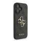 Apple iPhone 16 Kılıf Guess Orjinal Lisanslı PU Deri Bilek Askı İpli Metal Büyük 4G ve Yazı Logolu Kapak Apple iPhone 16 Kılıf Guess Orjinal Lisanslı PU Deri Bilek Askı İpli Metal Büyük 4G ve Yazı Logolu Kapak