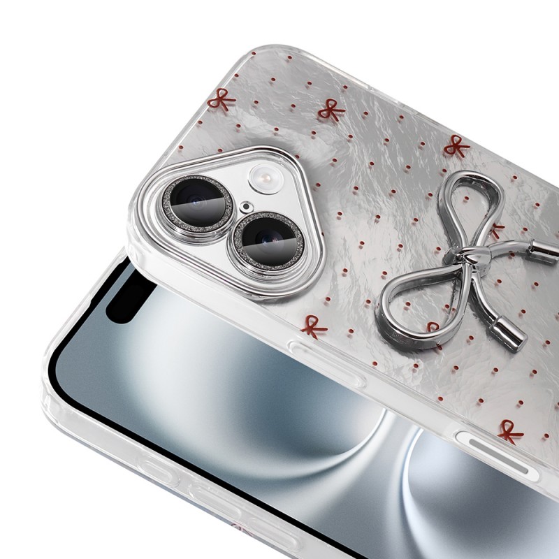 Bal-z Apple iPhone 16 Kılıf Kamera Korumalı Figürlü Zore Ponti Silikon Kapak