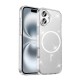 Apple iPhone 16 Kılıf M-safe Şarj Özellikli Parlayan Simli Saydam Renkli Zore Maris Kapak Apple iPhone 16 Kılıf M-safe Şarj Özellikli Parlayan Simli Saydam Renkli Zore Maris Kapak