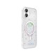 Apple iPhone 16 Kılıf M-Safe Şarj Özellikli Şeffaf Zore Folk Sert Kapak Apple iPhone 16 Kılıf M-Safe Şarj Özellikli Şeffaf Zore Folk Sert Kapak