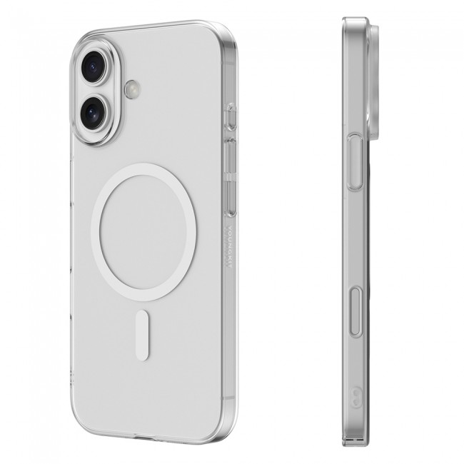 Apple iPhone 16 Kılıf M-safe Şarj Özellikli Youngkit High Definition Serisi Kapak Apple iPhone 16 Kılıf M-safe Şarj Özellikli Youngkit High Definition Serisi Kapak