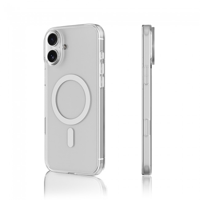 Apple iPhone 16 Kılıf M-safe Şarj Özellikli Youngkit Ice Serisi Kapak Apple iPhone 16 Kılıf M-safe Şarj Özellikli Youngkit Ice Serisi Kapak