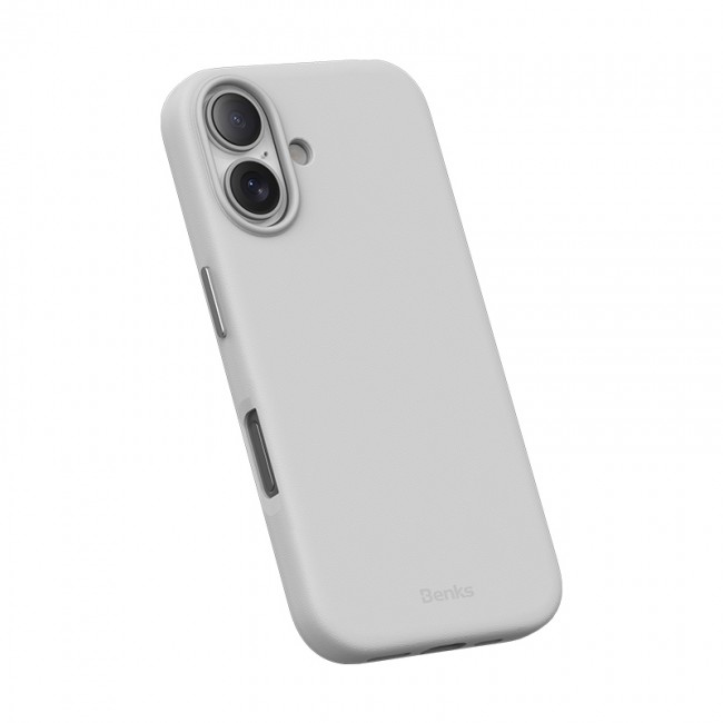 Apple iPhone 16 Kılıf Magsafe Şarj Özellikli Çizilmeye Dayanıklı Benks VitaPro Serisi PU Deri Kapak Apple iPhone 16 Kılıf Magsafe Şarj Özellikli Çizilmeye Dayanıklı Benks VitaPro Serisi PU Deri Kapak