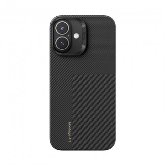 Apple iPhone 16 Kılıf M-safe Şarj Özellikli Karbon Fiber Benks Montage ArmorAir Kevlar Kapak Apple iPhone 16 Kılıf M-safe Şarj Özellikli Karbon Fiber Benks Montage ArmorAir Kevlar Kapak