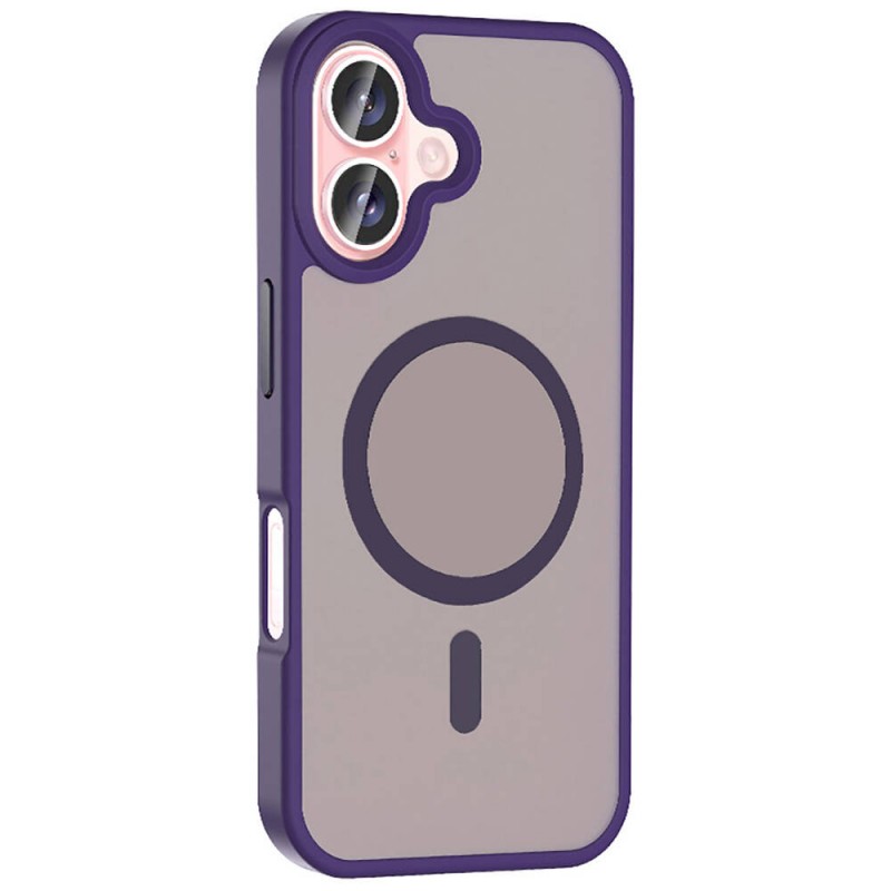 Bal-z Apple iPhone 16 Kılıf M-safe Şarj Özellikli Mat Arka Yüzey Zore Sio Kapak