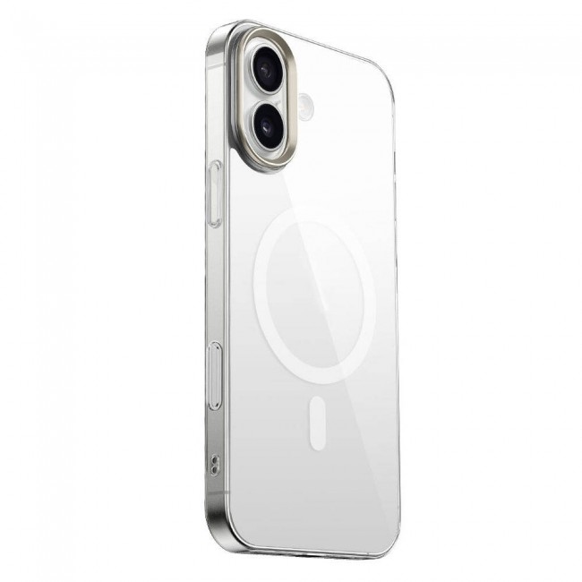 Apple iPhone 16 Kılıf Magsafe Şarj Özellikli Şeffaf Cam Arka Yüzey Zore G-Glass Kapak Apple iPhone 16 Kılıf Magsafe Şarj Özellikli Şeffaf Cam Arka Yüzey Zore G-Glass Kapak