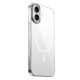 Apple iPhone 16 Kılıf Magsafe Şarj Özellikli Şeffaf Cam Arka Yüzey Zore G-Glass Kapak Apple iPhone 16 Kılıf Magsafe Şarj Özellikli Şeffaf Cam Arka Yüzey Zore G-Glass Kapak
