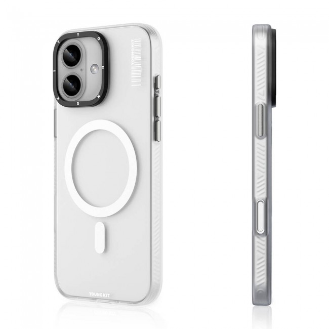 Apple iPhone 16 Kılıf Magsafe Şarj Özellikli Youngkit Hidden Sand Serisi Kapak Apple iPhone 16 Kılıf Magsafe Şarj Özellikli Youngkit Hidden Sand Serisi Kapak
