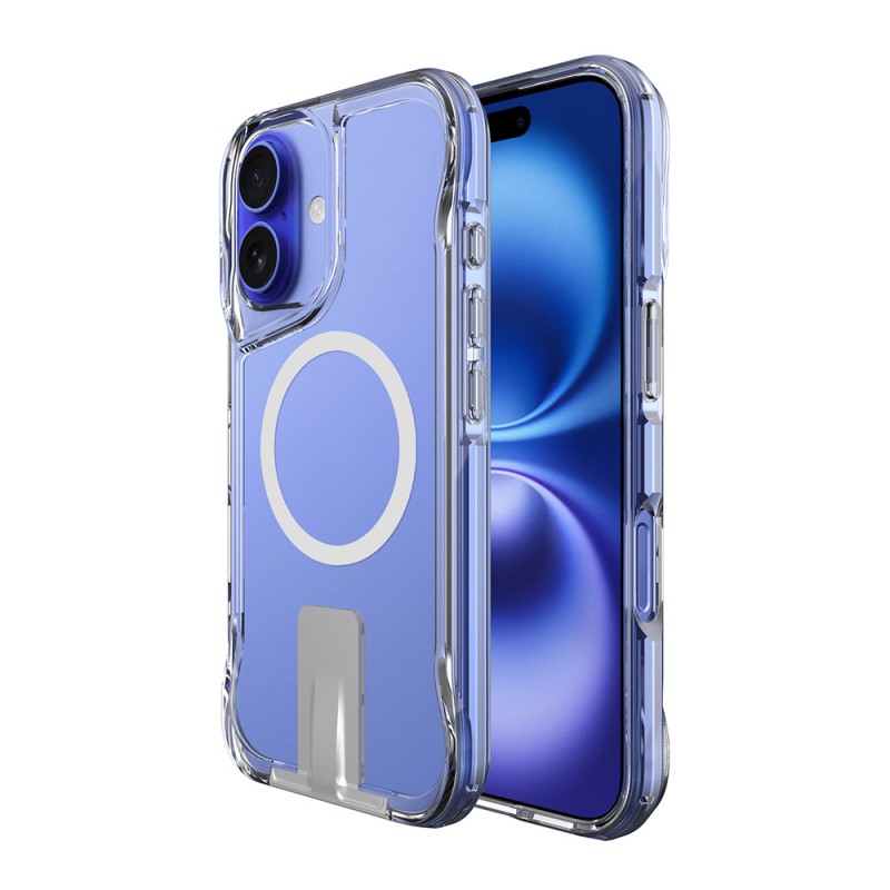 Bal-z Apple iPhone 16 Kılıf M-safe Şarj Özellikli Zore T-Max Standlı Kapak