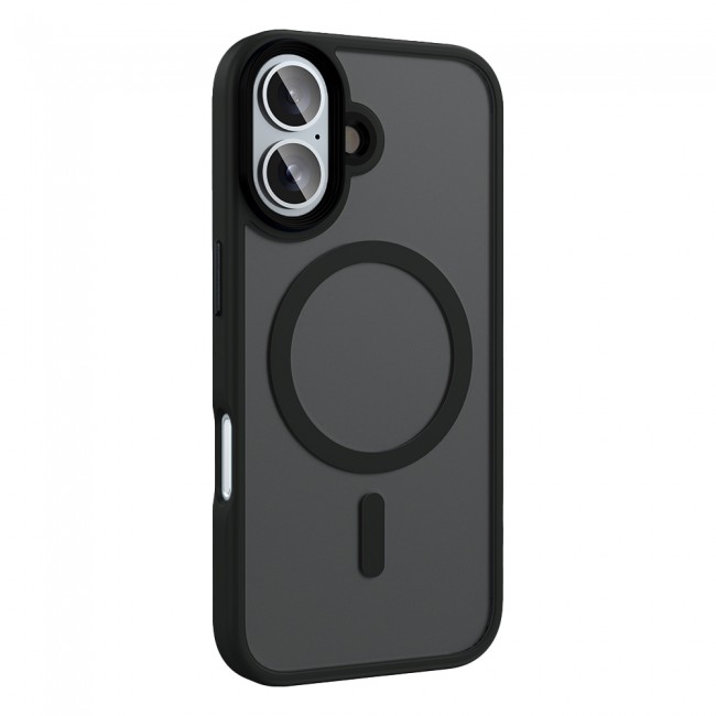 Apple iPhone 16 Kılıf Mat Arka Yüzey Wireless Şarj Özellikli Zore Flet Magsafe Kapak Apple iPhone 16 Kılıf Mat Arka Yüzey Wireless Şarj Özellikli Zore Flet Magsafe Kapak
