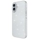 Apple iPhone 16 Kılıf Parlayan Simli Şeffaf Zore Redos Kapak Apple iPhone 16 Kılıf Parlayan Simli Şeffaf Zore Redos Kapak