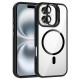 Apple iPhone 16 Kılıf Standlı ve Kamera Lens Hediyeli M-Safe Şarj Özellikli Zore Etro Kapak Apple iPhone 16 Kılıf Standlı ve Kamera Lens Hediyeli M-Safe Şarj Özellikli Zore Etro Kapak