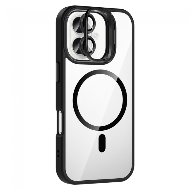 Apple iPhone 16 Kılıf Standlı ve Kamera Lens Hediyeli M-Safe Şarj Özellikli Zore Etro Kapak Apple iPhone 16 Kılıf Standlı ve Kamera Lens Hediyeli M-Safe Şarj Özellikli Zore Etro Kapak