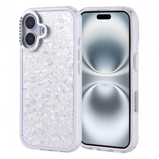 Apple iPhone 16 Kılıf Taşlı Tasarımlı Zore Kapi Kapak Apple iPhone 16 Kılıf Taşlı Tasarımlı Zore Kapi Kapak