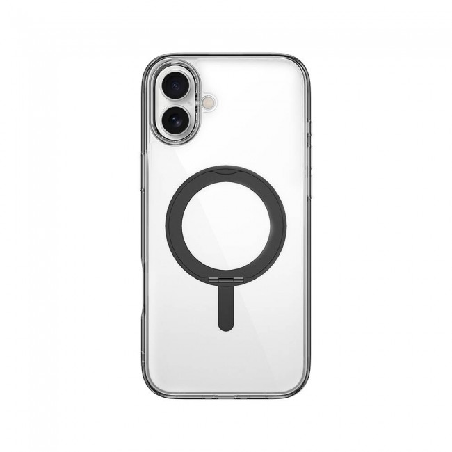 Apple iPhone 16 Kılıf Wiwu MCC-201 iShield Ultra Serisi Magsafe Şarj Özellikli Standlı Crystal Sert PC Kapak Apple iPhone 16 Kılıf Wiwu MCC-201 iShield Ultra Serisi Magsafe Şarj Özellikli Standlı Crystal Sert PC Kapak