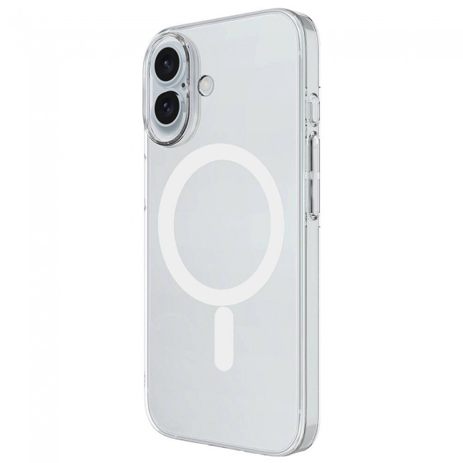 Apple iPhone 16 Kılıf Zore Magsafe Şarj Özellikli Şeffaf Tek Kamera Çerçeveli Porto Kapak Apple iPhone 16 Kılıf Zore Magsafe Şarj Özellikli Şeffaf Tek Kamera Çerçeveli Porto Kapak