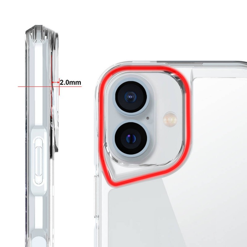 Bal-z Apple iPhone 16 Kılıf Zore T-Max Kapak