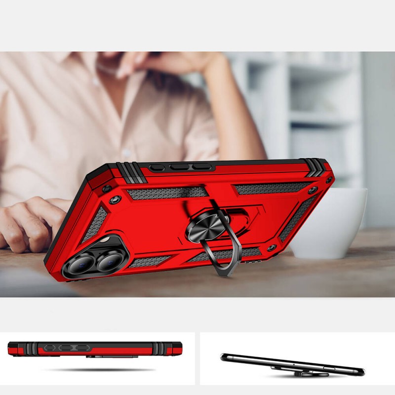 Bal-z Apple iPhone 16 Kılıf Zore Vega Kapak