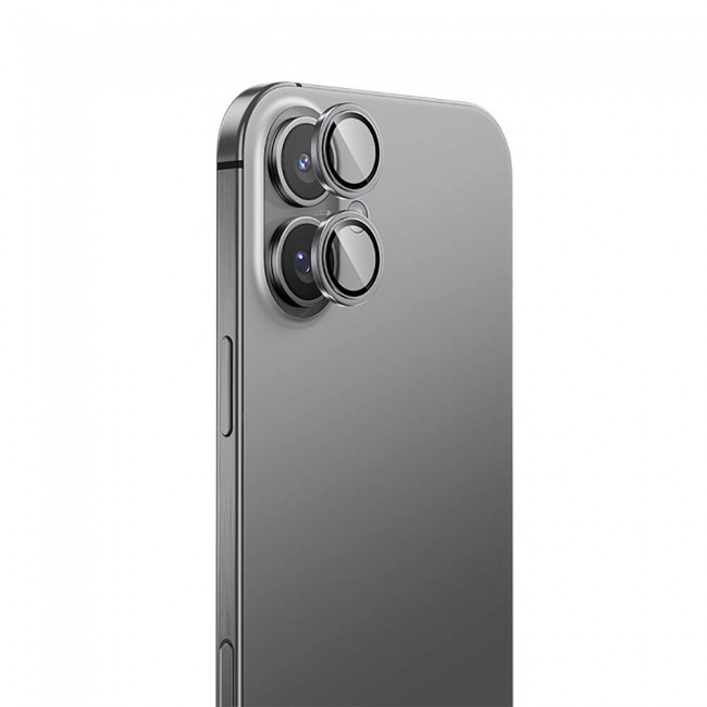 Apple iPhone 16 Plus Benks Parlama Önleyici Glass Warrior Metal Kamera Lens Koruyucu Apple iPhone 16 Plus Benks Parlama Önleyici Glass Warrior Metal Kamera Lens Koruyucu