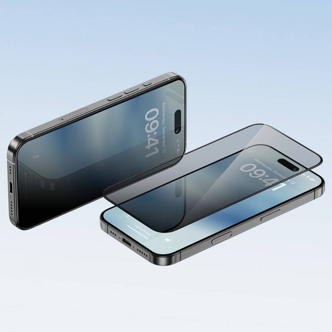 Apple iPhone 16 Plus Benks Ultra Shield 0.4mm Privacy Ekran Koruyucu + Kolay Uygulama Aparatlı Apple iPhone 16 Plus Benks Ultra Shield 0.4mm Privacy Ekran Koruyucu + Kolay Uygulama Aparatlı