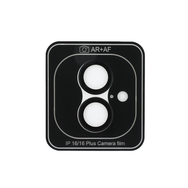 Bal-z Apple iPhone 16 Plus Guess Orjinal Lisanslı Metal Kamera Lens Koruyucu