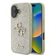 Apple iPhone 16 Plus Kılıf Guess Orjinal Lisanslı 4G Büyük Metal Logolu Glitter Kapak Apple iPhone 16 Plus Kılıf Guess Orjinal Lisanslı 4G Büyük Metal Logolu Glitter Kapak