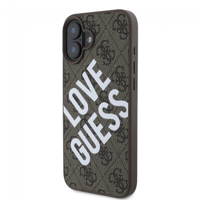 Apple iPhone 16 Plus Kılıf Guess Orjinal Lisanslı Big Love Guess Kapak