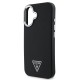 Apple iPhone 16 Plus Kılıf Guess Orjinal Lisanslı Magsafe Şarj Özellikli Grained Triangle Kapak