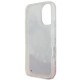 Apple iPhone 16 Plus Kılıf Guess Orjinal Lisanslı Magsafe Şarj Özellikli Sıvılı Simli Çiçek Desenli Kapak Apple iPhone 16 Plus Kılıf Guess Orjinal Lisanslı Magsafe Şarj Özellikli Sıvılı Simli Çiçek Desenli Kapak