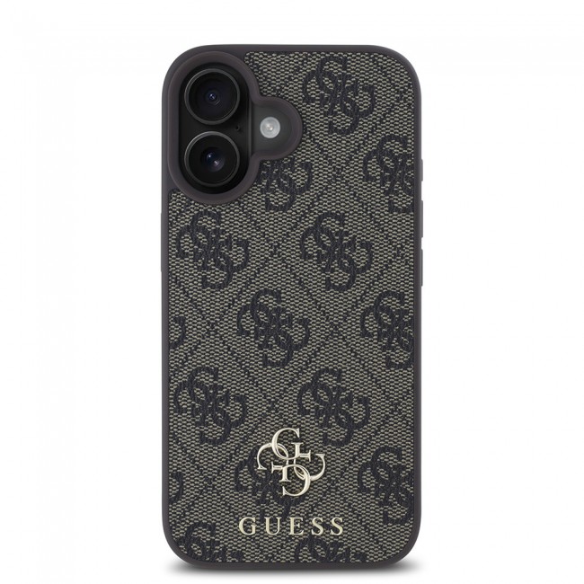 Apple iPhone 16 Plus Kılıf Guess Orjinal Lisanslı Magsafe Şarj Özellikli Small 4G Classic Kapak Apple iPhone 16 Plus Kılıf Guess Orjinal Lisanslı Magsafe Şarj Özellikli Small 4G Classic Kapak