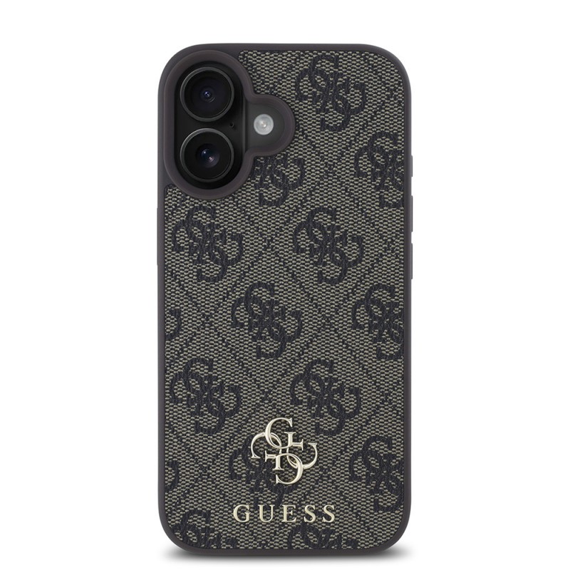 Bal-z Apple iPhone 16 Plus Kılıf Guess Orjinal Lisanslı M-safe Şarj Özellikli Small 4G Classic Kapak