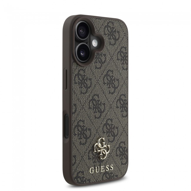 Apple iPhone 16 Plus Kılıf Guess Orjinal Lisanslı Magsafe Şarj Özellikli Small 4G Classic Kapak Apple iPhone 16 Plus Kılıf Guess Orjinal Lisanslı Magsafe Şarj Özellikli Small 4G Classic Kapak