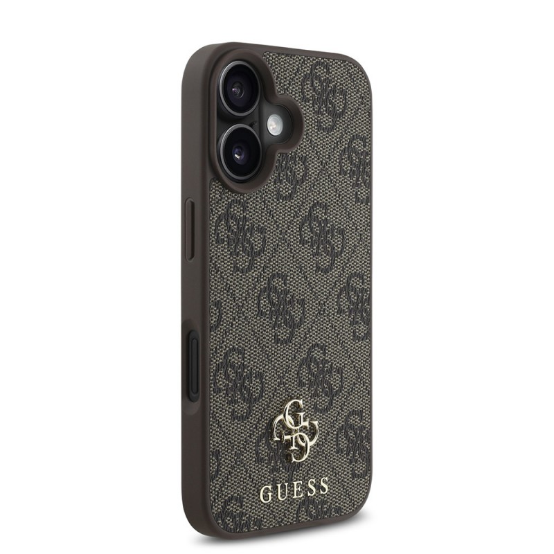 Bal-z Apple iPhone 16 Plus Kılıf Guess Orjinal Lisanslı M-safe Şarj Özellikli Small 4G Classic Kapak