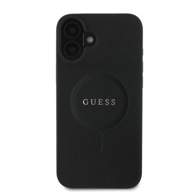 Apple iPhone 16 Plus Kılıf Guess Orjinal Lisanslı Magsafe Şarj Özellikli Yazı Logolu Saffiano Classic Kapak Apple iPhone 16 Plus Kılıf Guess Orjinal Lisanslı Magsafe Şarj Özellikli Yazı Logolu Saffiano Classic Kapak