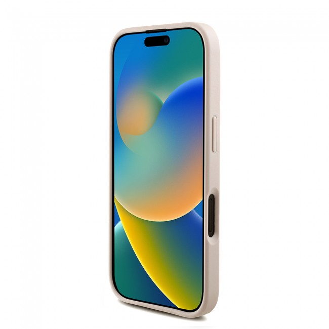 Apple iPhone 16 Plus Kılıf Guess Orjinal Lisanslı PU Deri Bilek Askı İpli Metal Büyük 4G ve Yazı Logolu Kapak Apple iPhone 16 Plus Kılıf Guess Orjinal Lisanslı PU Deri Bilek Askı İpli Metal Büyük 4G ve Yazı Logolu Kapak