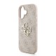 Apple iPhone 16 Plus Kılıf Guess Orjinal Lisanslı PU Deri Bilek Askı İpli Metal Büyük 4G ve Yazı Logolu Kapak Apple iPhone 16 Plus Kılıf Guess Orjinal Lisanslı PU Deri Bilek Askı İpli Metal Büyük 4G ve Yazı Logolu Kapak