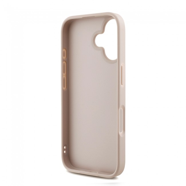Apple iPhone 16 Plus Kılıf Guess Orjinal Lisanslı PU Deri Bilek Askı İpli Metal Büyük 4G ve Yazı Logolu Kapak Apple iPhone 16 Plus Kılıf Guess Orjinal Lisanslı PU Deri Bilek Askı İpli Metal Büyük 4G ve Yazı Logolu Kapak