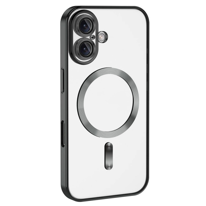 Bal-z Apple iPhone 16 Plus Kılıf Kamera Korumalı M-safe Wireless Şarj Özellikli Zore Demre Kapak