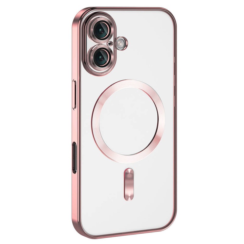 Bal-z Apple iPhone 16 Plus Kılıf Kamera Korumalı M-safe Wireless Şarj Özellikli Zore Demre Kapak