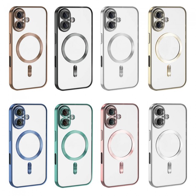 Apple iPhone 16 Plus Kılıf Kamera Korumalı Magsafe Wireless Şarj Özellikli Zore Demre Kapak Apple iPhone 16 Plus Kılıf Kamera Korumalı Magsafe Wireless Şarj Özellikli Zore Demre Kapak