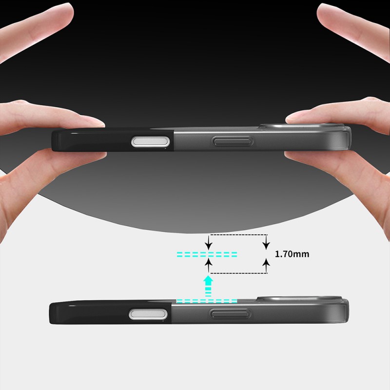 Bal-z Apple iPhone 16 Plus Kılıf M-Safe Şarj Özellikli Mıknatıslı Zore Duble Kapak