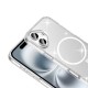 Apple iPhone 16 Plus Kılıf M-safe Şarj Özellikli Parlayan Simli Saydam Renkli Zore Maris Kapak Apple iPhone 16 Plus Kılıf M-safe Şarj Özellikli Parlayan Simli Saydam Renkli Zore Maris Kapak