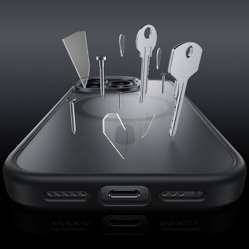 Bal-z Apple iPhone 16 Plus Kılıf M-safe Şarj Özellikli Benks Mist Protective Kapak